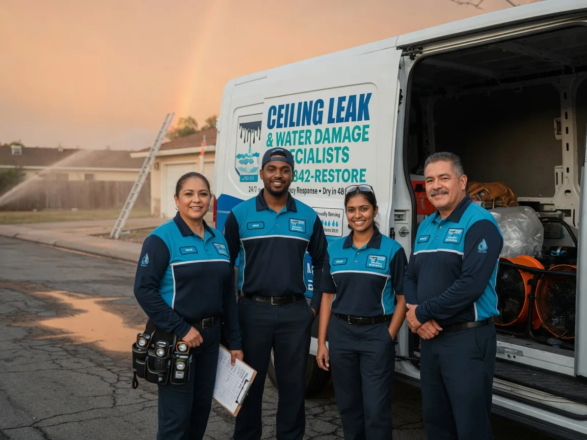 Ceiling Leak Cleanup company in Bangor, MI