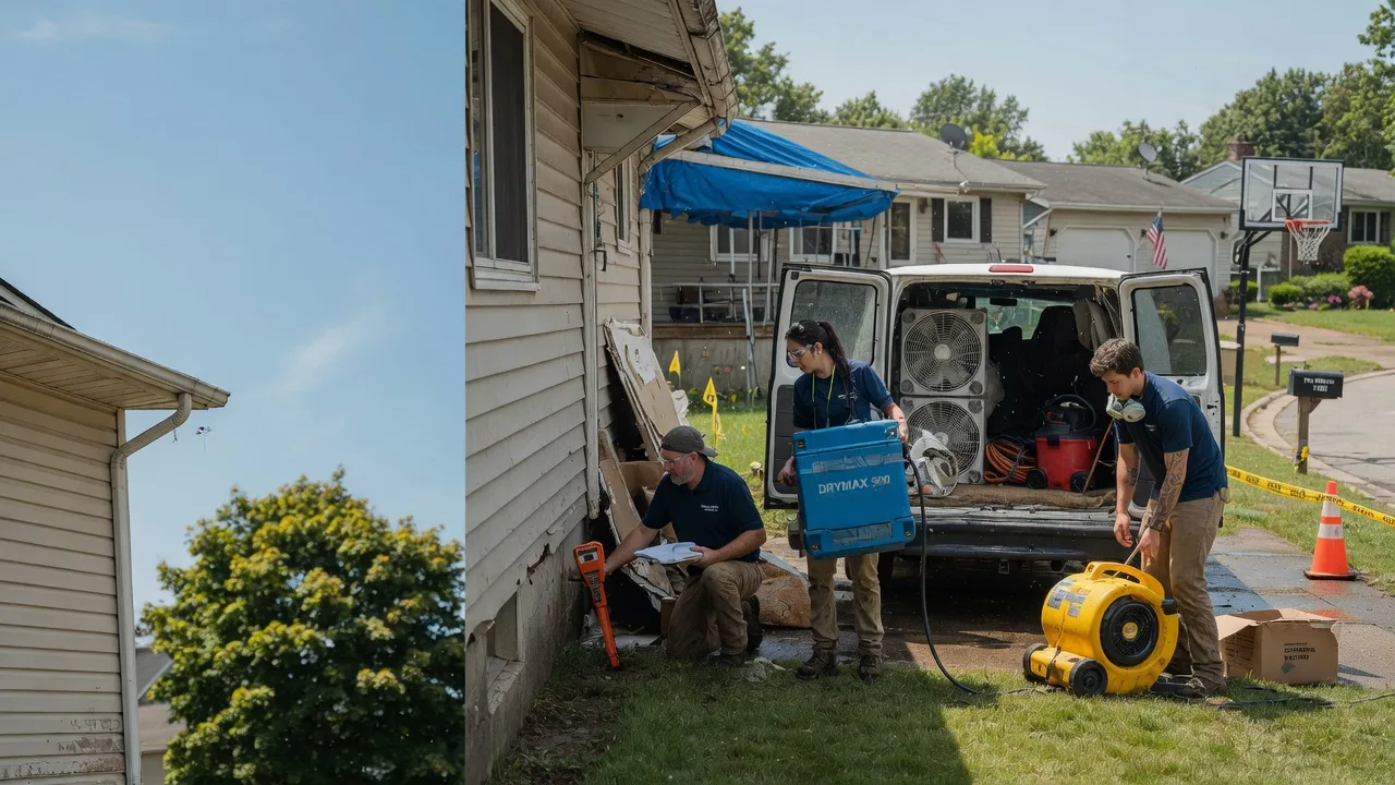 Ceiling Leak Cleanup in Bangor, MI near me