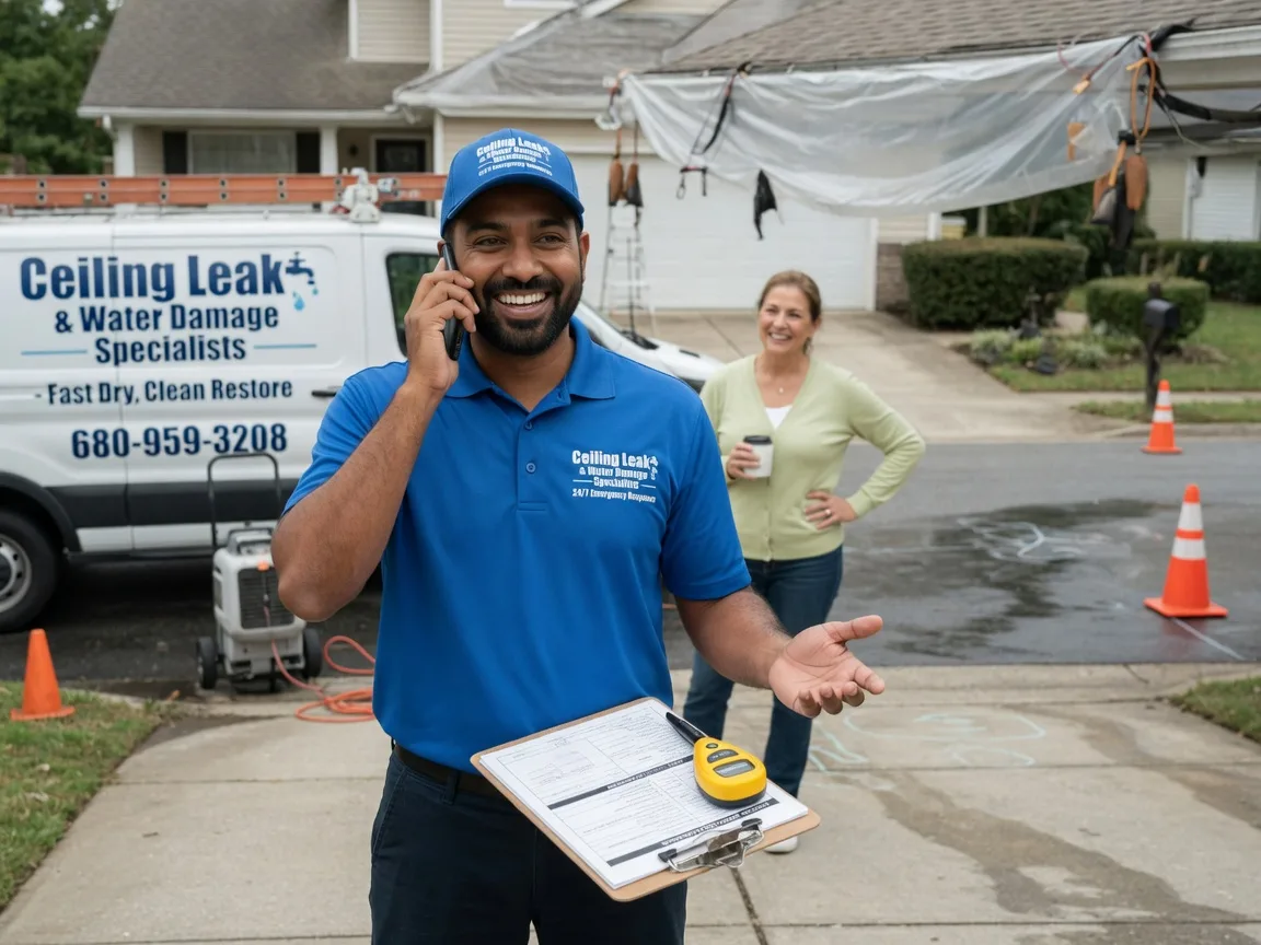 Ceiling Leak Cleanup Bangor, MI FAQs